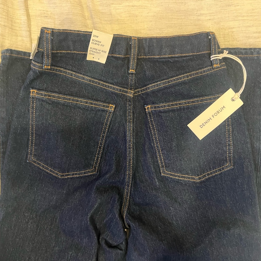 Aritzia Denim Forum Indigo Curve-Fit Jeans